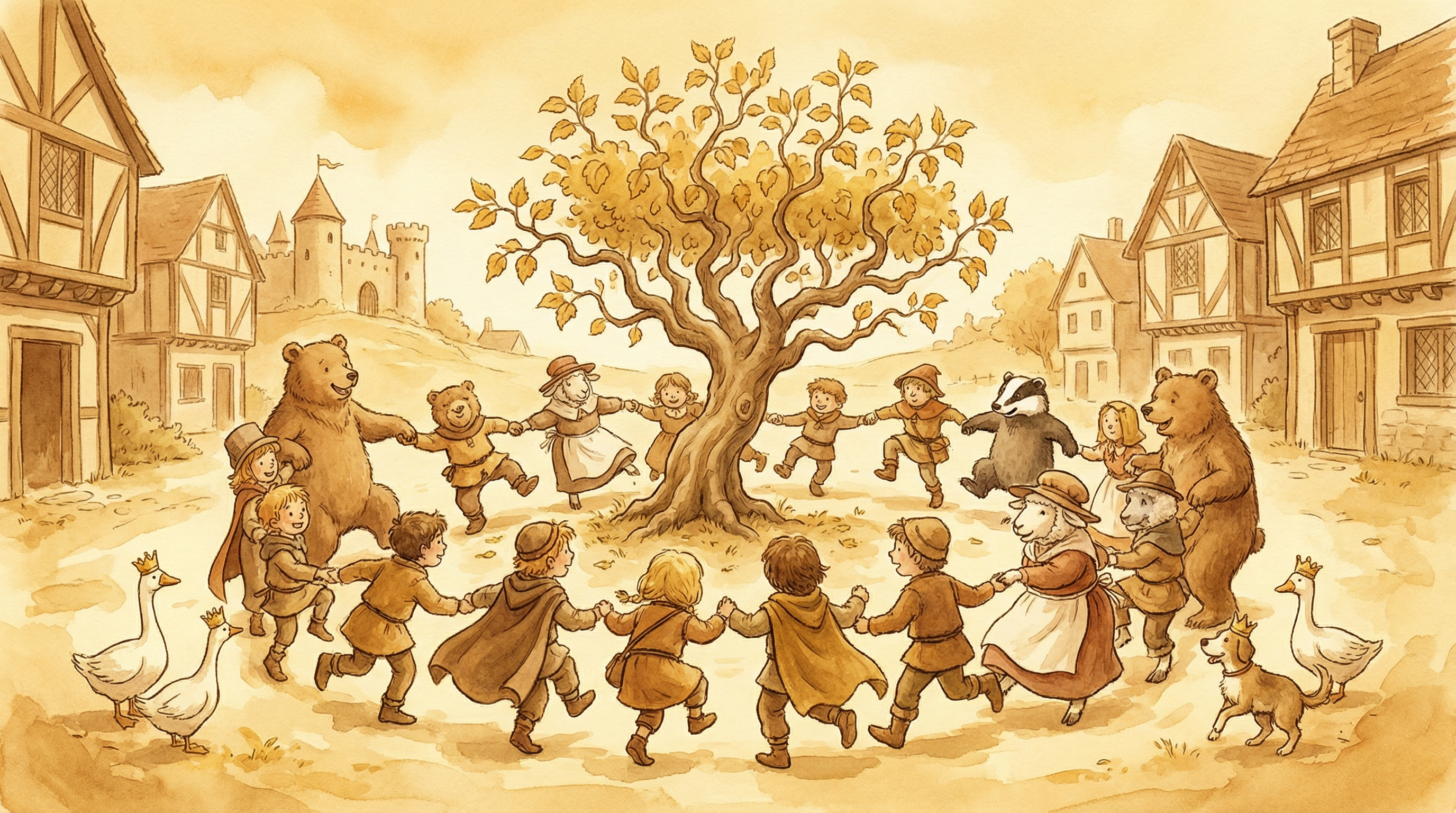 Here We Go Round the Mulberry Bush