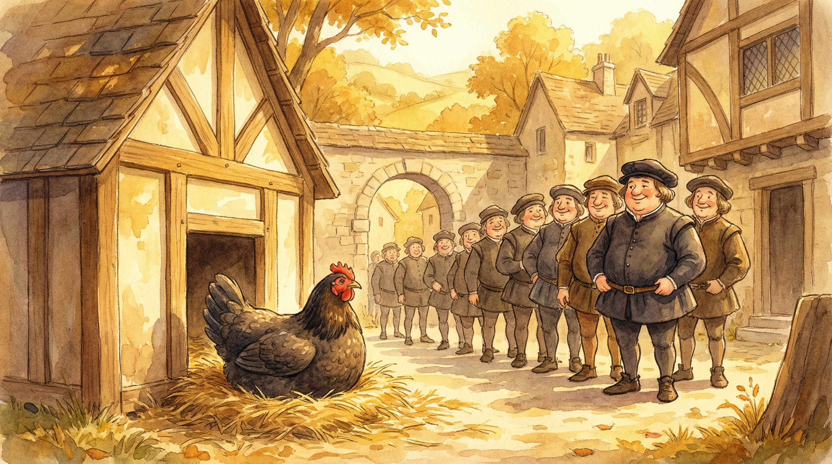 Hickety, Pickety, My Black Hen