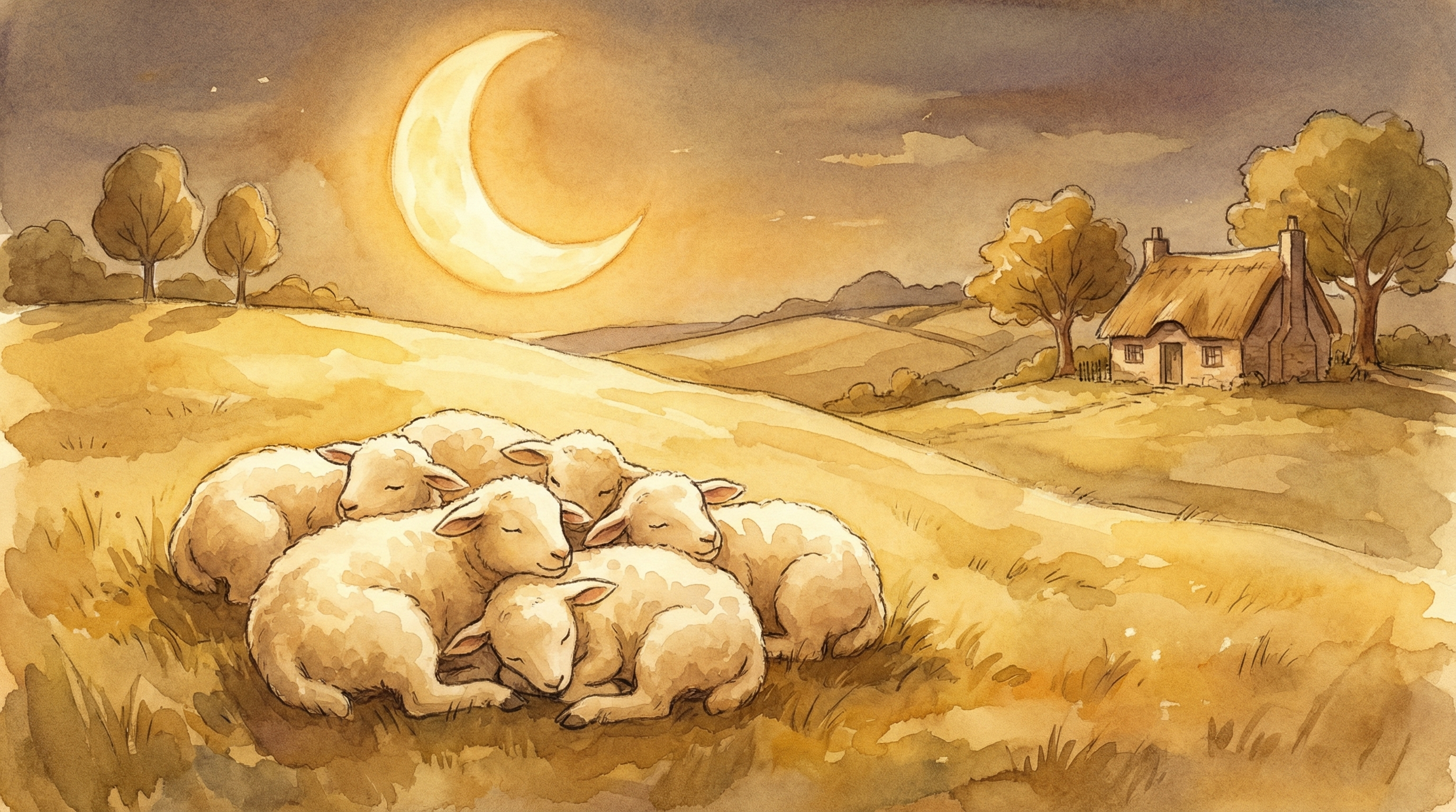 Lullaby, Oh Lullaby (Lambs Are Sleeping)