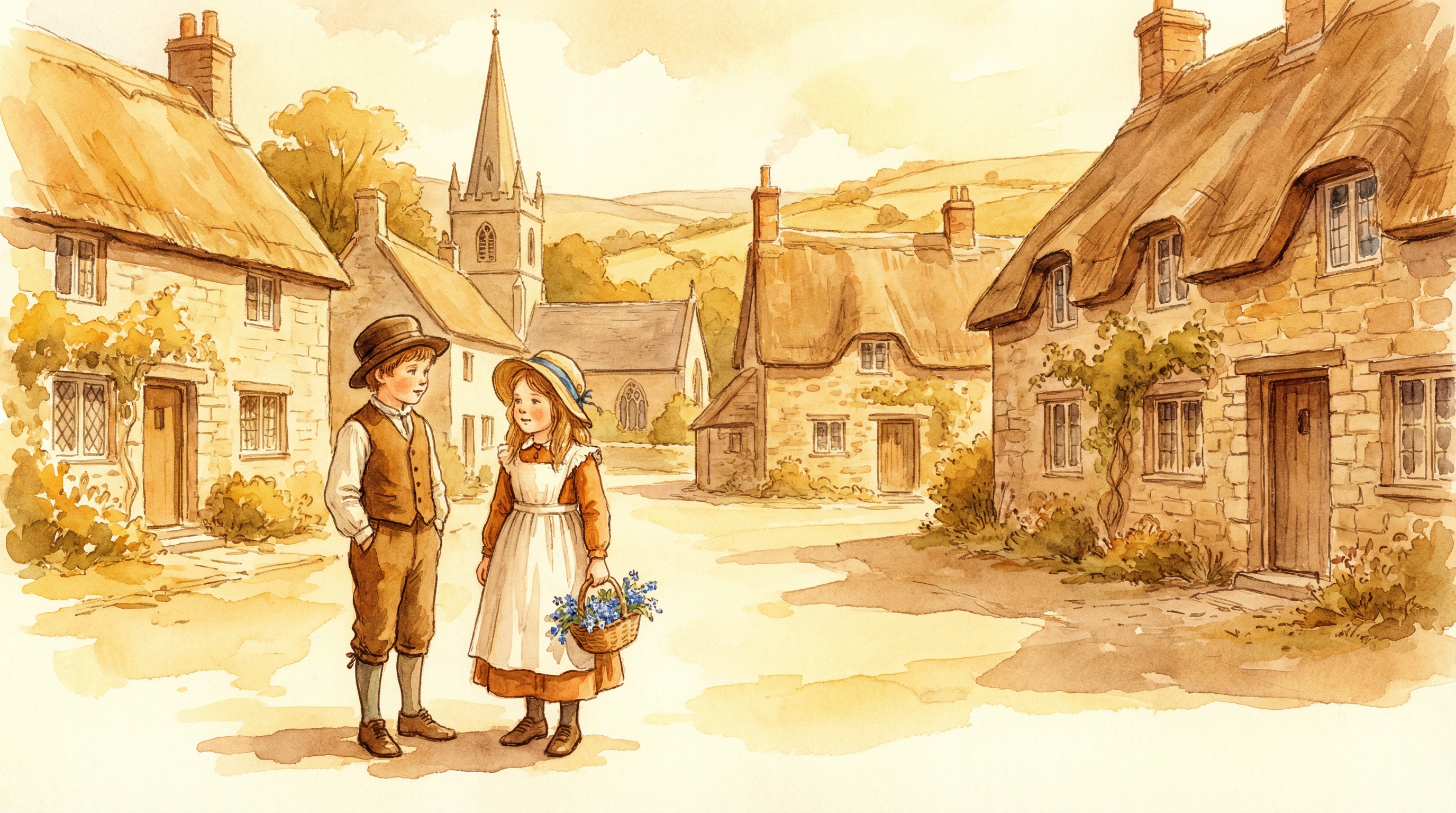 Illustration for Lavender's Blue