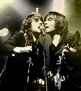 Ian Watts and Mike Wilbury performing together