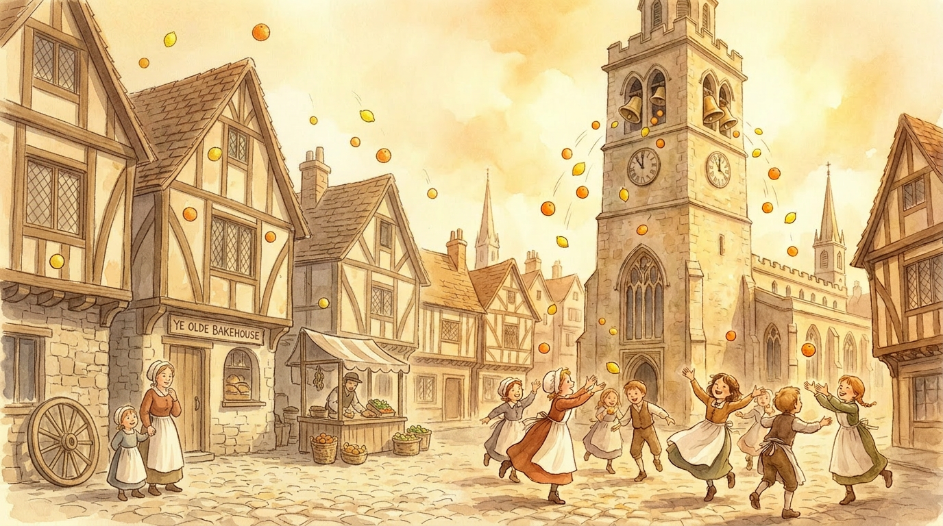 Illustration for Oranges And Lemons