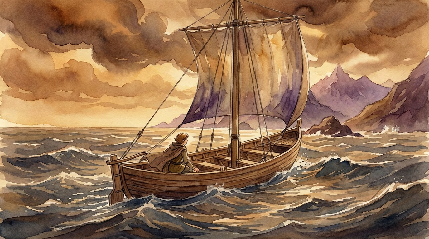 Illustration for The Skye Boat Song