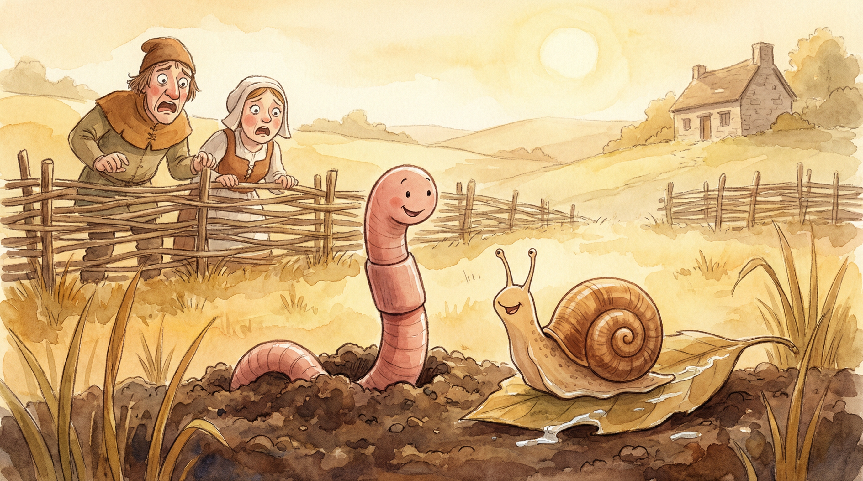 There's a Worm at the Bottom of the Garden