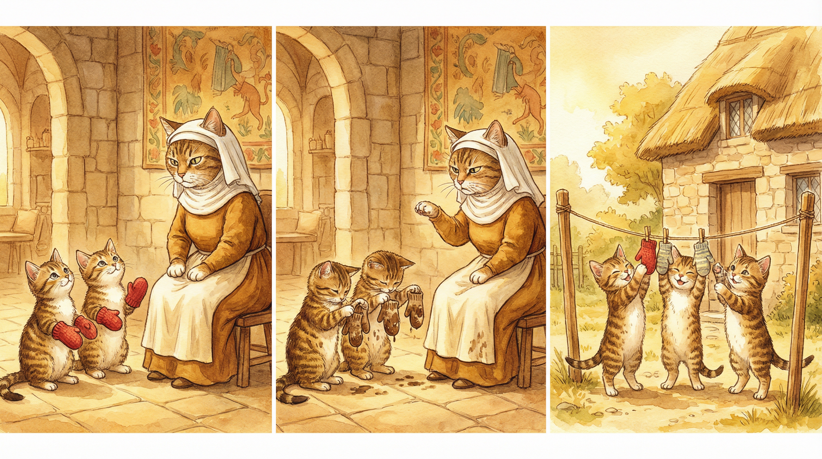 Three Little Kittens