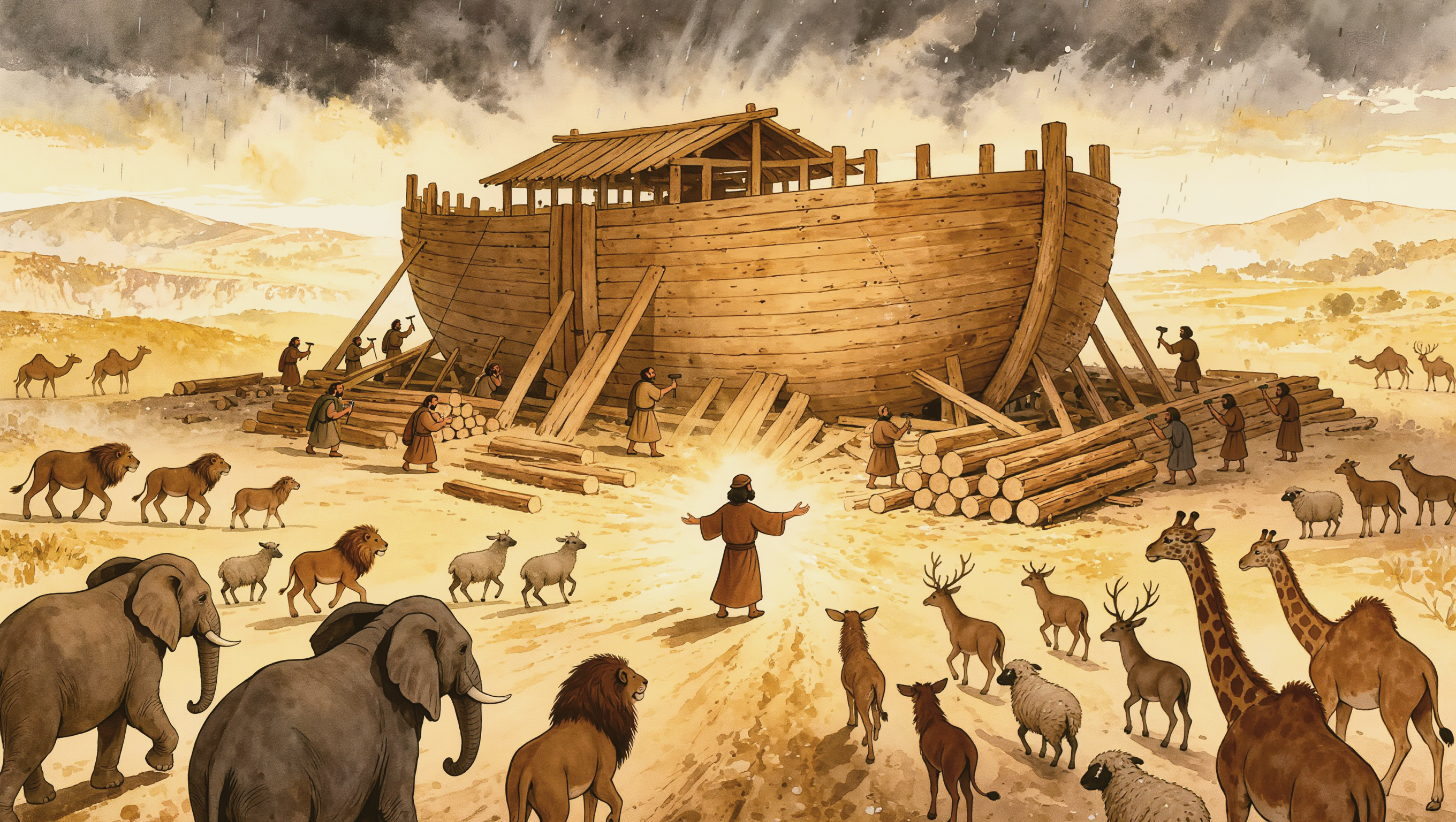 Who Built the Ark?